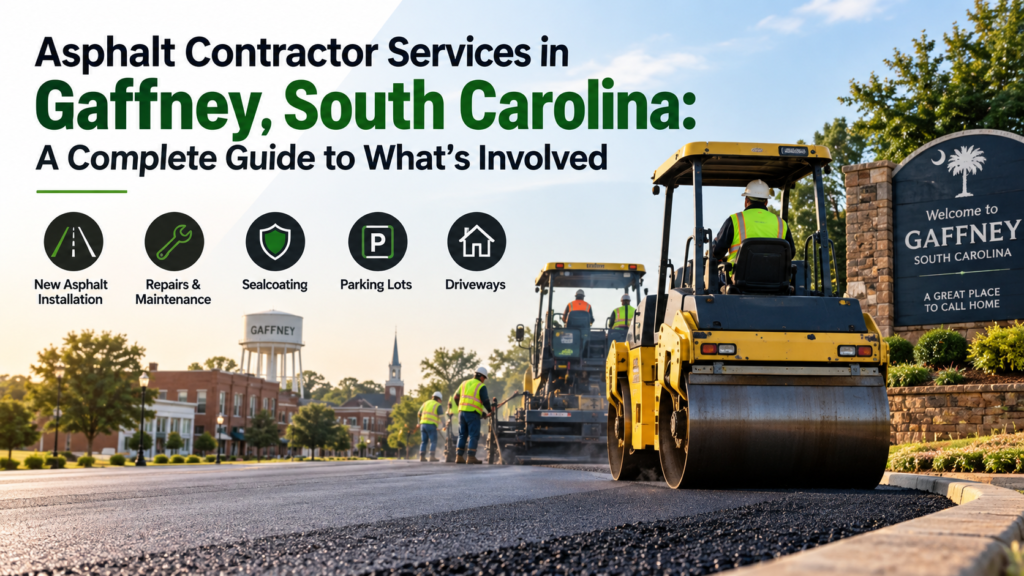Asphalt Contractor Services in Gaffney, South Carolina: A Complete Guide to What's Involved