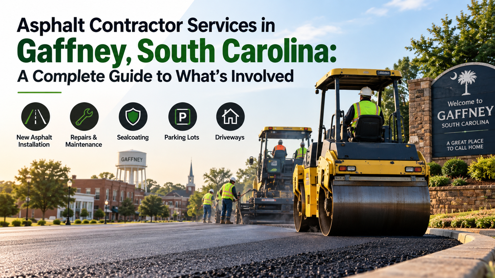 Asphalt Contractor Services in Gaffney, South Carolina: A Complete Guide to What's Involved